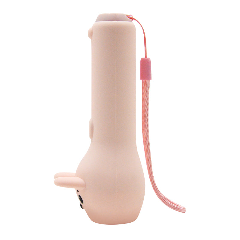 Bunny Rechargeable Kids Flashlight, Toy Light with Hanging Lanyard