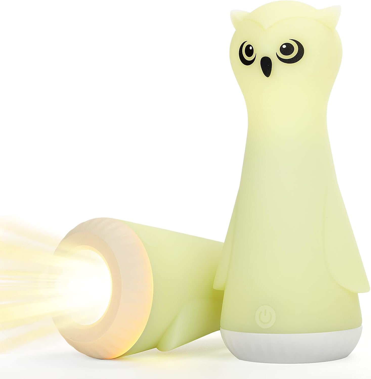 Owl Rechargeable Flashlight with Lamp for Kids