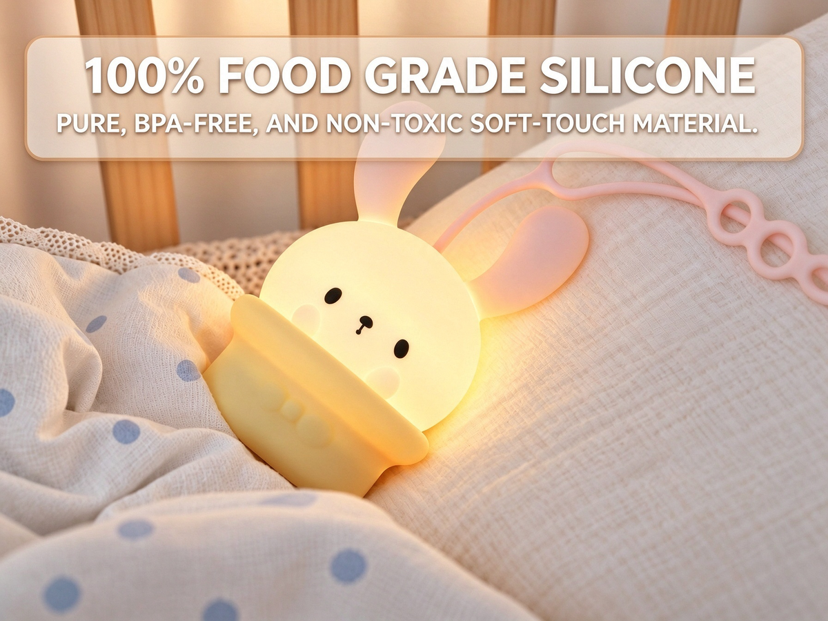 Portable / Soft Hanging Lamp with Remote Control - Bunny