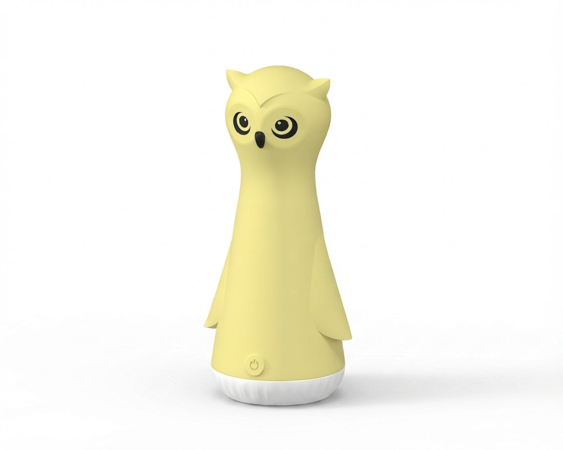 Owl Rechargeable Flashlight with Lamp for Kids