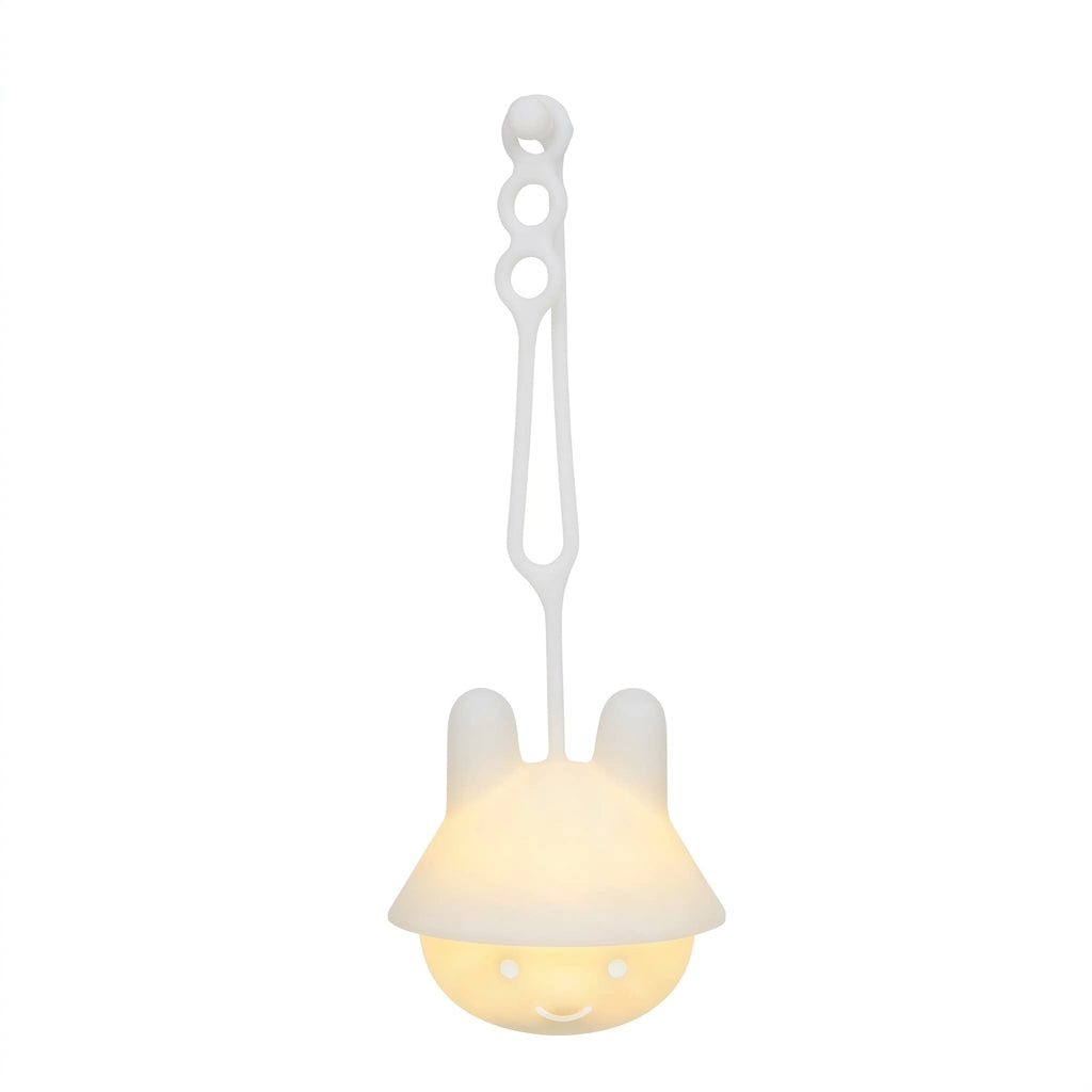 Portable / Soft Hanging Lamp with remote control - Bunny wearing hat