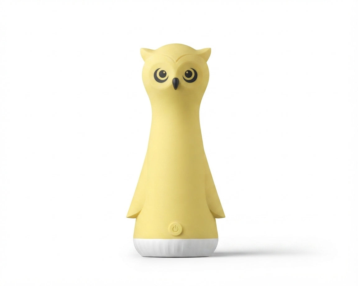 Owl Rechargeable Flashlight with Lamp for Kids