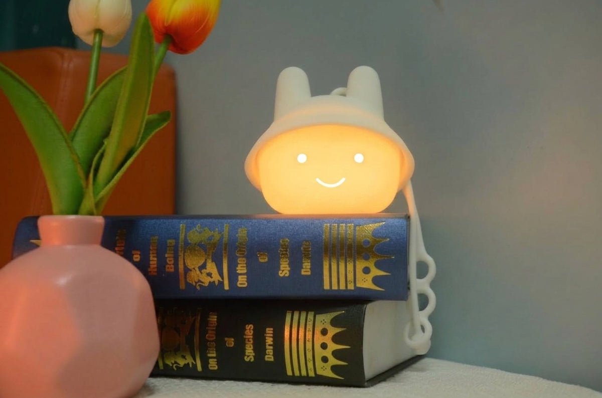 Portable / Soft Hanging Lamp with remote control - Bunny wearing hat