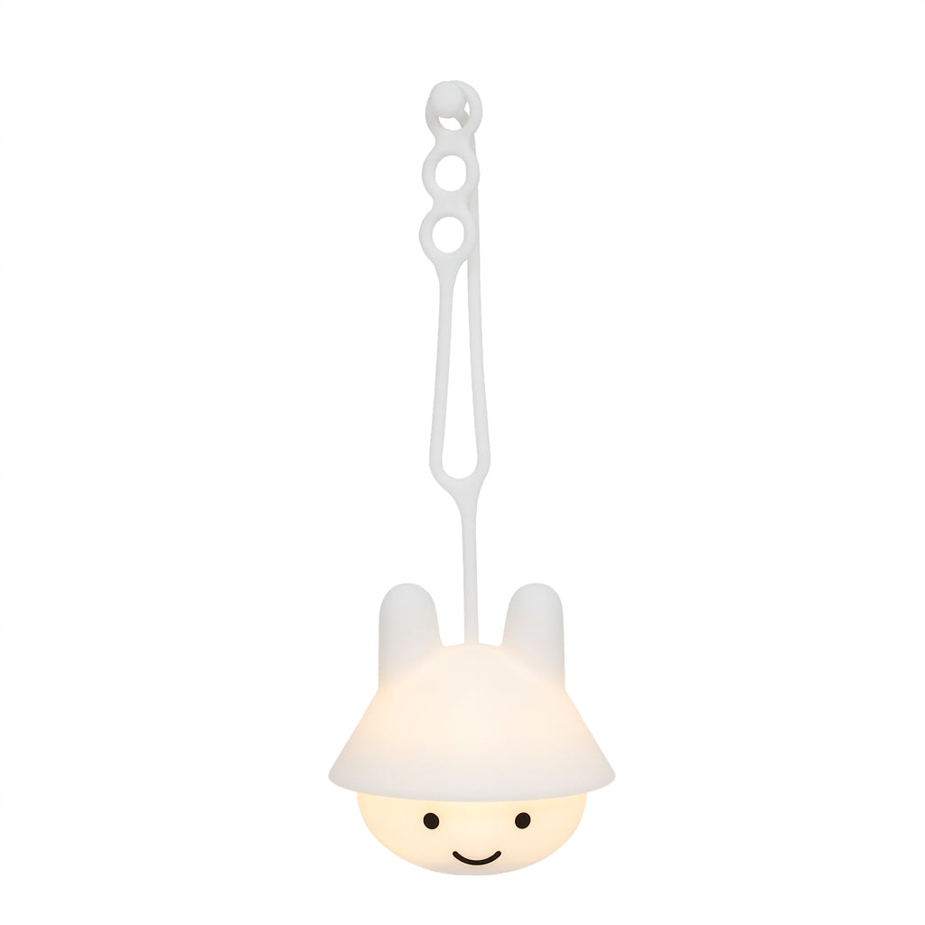 Portable / Soft Hanging Lamp with remote control - Bunny wearing hat