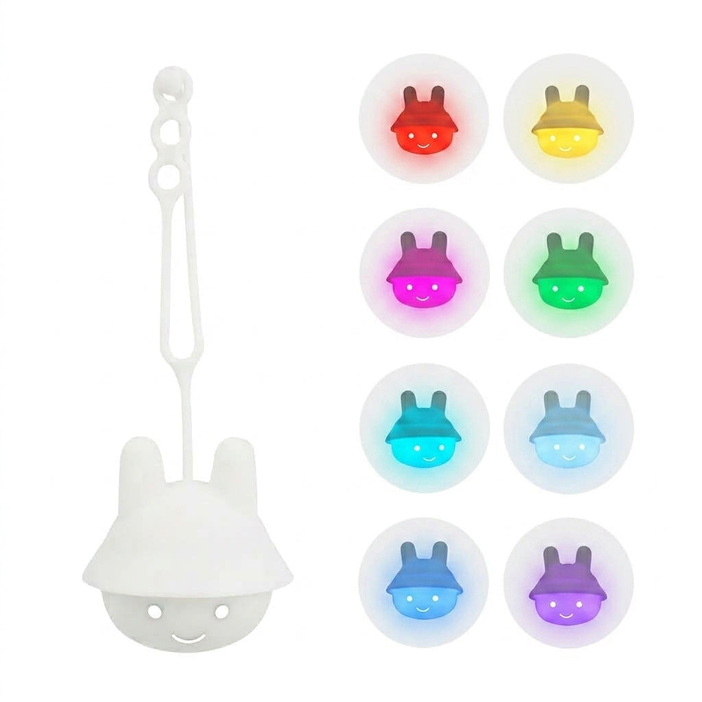 Portable / Soft Hanging Lamp with remote control - Bunny wearing hat