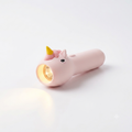 Unicorn Rechargeable Kids Flashlight, Toy Light with Hanging Lanyard