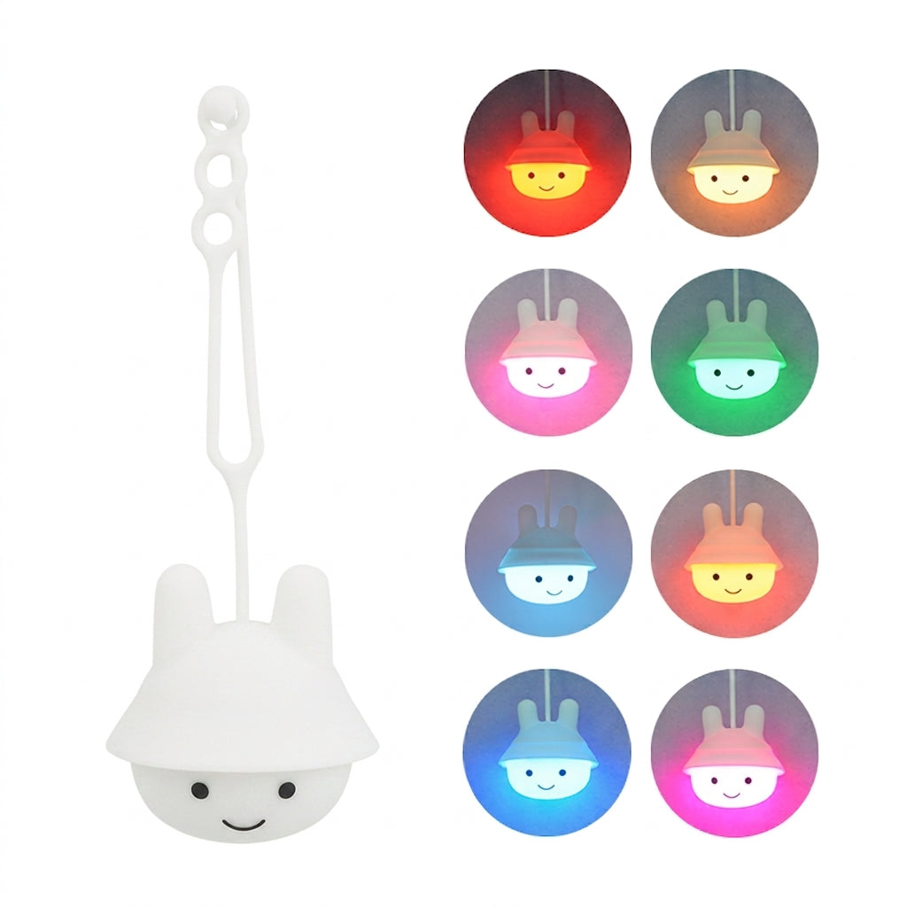 Portable / Soft Hanging Lamp with remote control - Bunny wearing hat