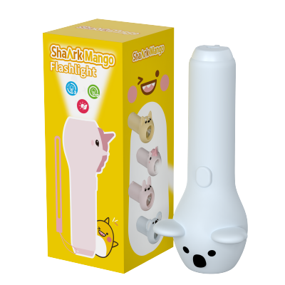 Koala Rechargeable Kids Flashlight, Toy Light with Hanging Lanyard