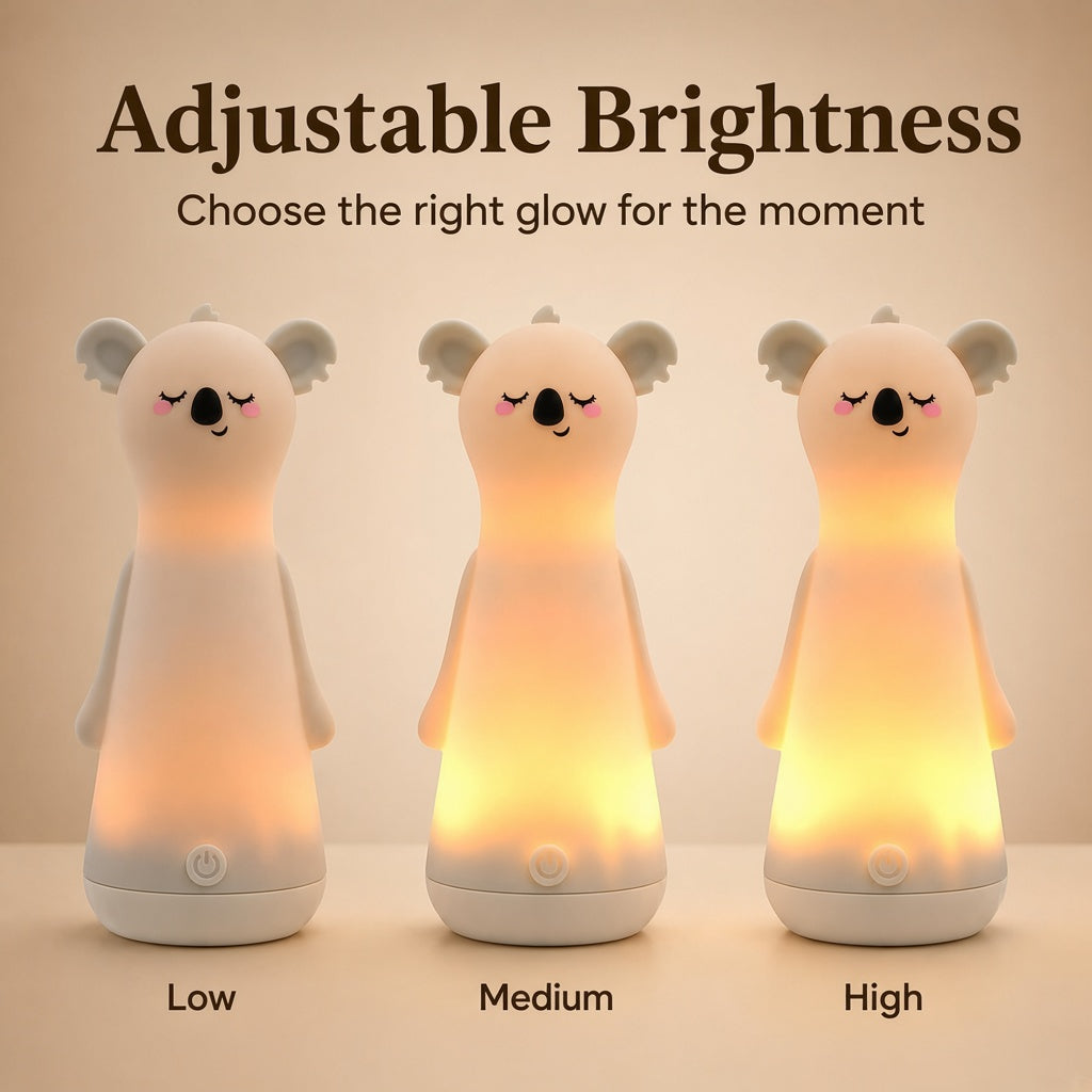 Koala Rechargeable Flashlight with Lamp for Kids
